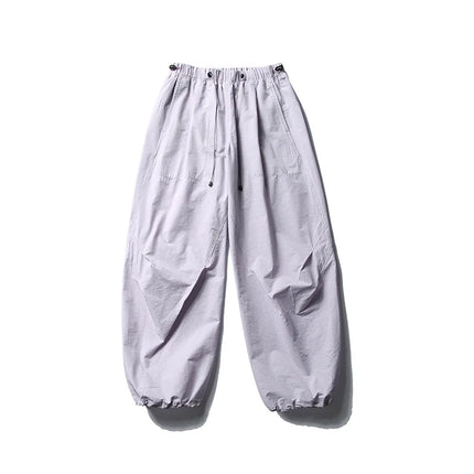 Men Streetwear Fashion Loose Casual Lightweight Quick Dry Sport Pants Women Outdoor Techwear Cargo Baggy Pant Boy Girl Trousers