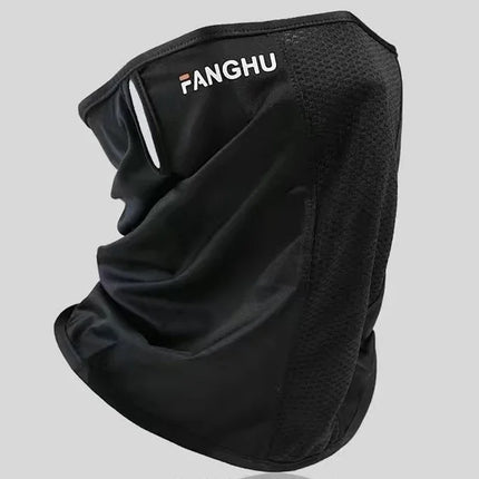 Summer Balaclava Ice Silk Breathable Anti-UV Cycling Face Scarf Neck Cover Sunscreen Cooling Outdoor Hiking Driving Running Mask