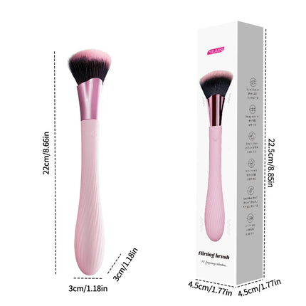 New Upgrade Makeup Brush Vibrator Detachable Brush G-Spot Nipple Clitoral Stimulator Bullet Dildo Vibrators Sex Toys for Woman