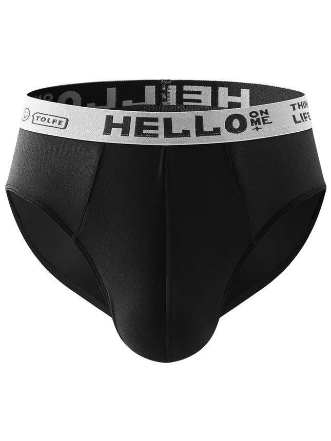 10PCS Men's Breathable Triangle Pants with Multi-Color Combination and Unique Belt Design Are Comfortable Daily Underwear
