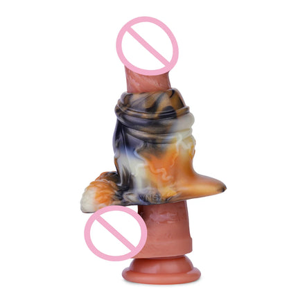 NNSX Hollow Anal Plug with Testicles Butt Plug Vaginal Anal Speculum Fisting BDSM Flirting Sex Toys For Woman Men Couples