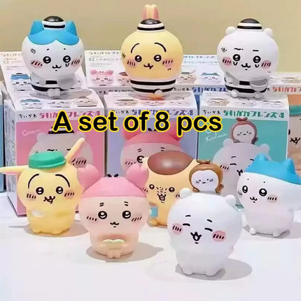 Japanese Anime Chiikawa Mini Figurine Capsule Toy Blind Box Cute Prisoner Hachiware Usagi Kurimanju Action Figure Desk Decor