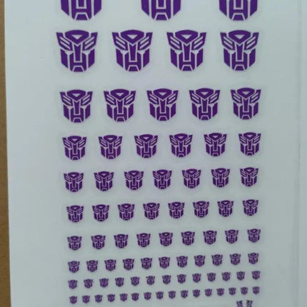 Autobots Decepticons G1 Stickers 45+ Symbol Decal for Custom DIY Scene Accessories Decoration Car Sticker