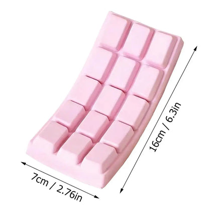 Simulated Chocolate Squishy Slow Rising Squeeze Toy Simulation Food Slow Rebound Chocolate Stress Release Desktop Ornament