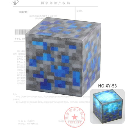 Light-Up Magnetic Blocks 2cm - Set of 10 Pieces