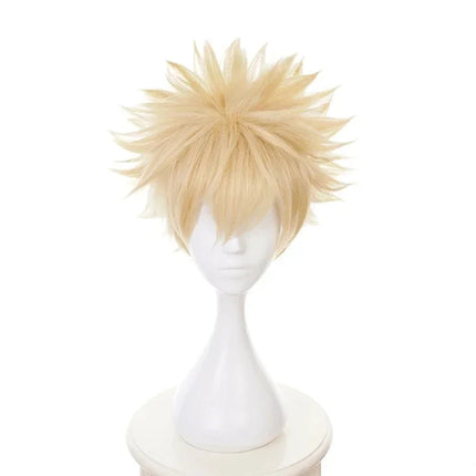 My Hero Academia Midoriya Izuku Bakugou Katsuki Bakugo Short Wig Cosplay Heat Resistant Synthetic Hair Wigs