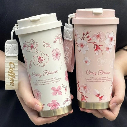 Stainless Steel Tumbler Vacuum Flasks Insulated Coffee Cups Leakproof Lid Travel Mug for Tea Thermos Cup Thermal Water Bottle