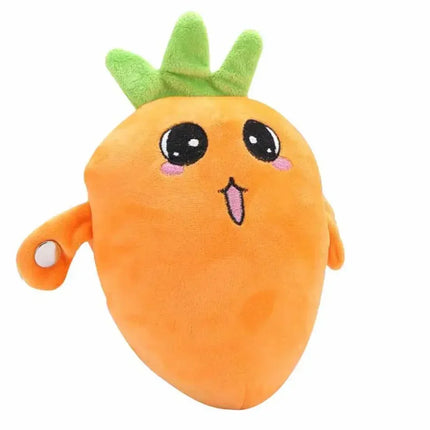 Cartoon Fruit Sensory Rhythm Piano Doll Toy, Baby Interactive Fruit Doll, Musical Plaything for Kids, Fun Educational Gift