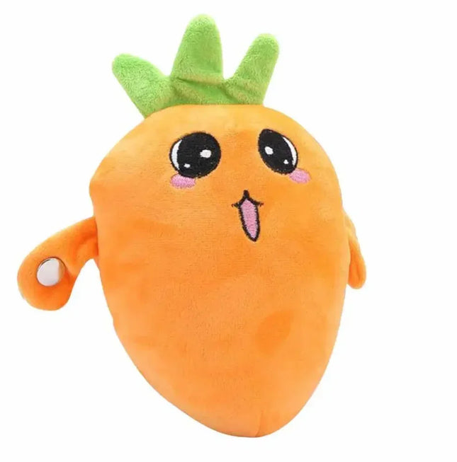Cartoon Fruit Sensory Rhythm Piano Doll Toy, Baby Interactive Fruit Doll, Musical Plaything for Kids, Fun Educational Gift