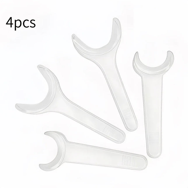2/4PCS Dental Lip Pressure Retractor T-Shape Intraoral Cheek Orthodontic Teeth Mouth Opener for Photography Autoclavable Dentist
