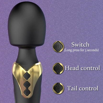Powerful G Spot Vibrator Female Clitoris Stimulator Dildos AV Wand Thrusting Vagina Massager Masturbation Adult Sex Toys Women