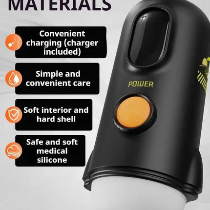 Adult Sex Toy for Men Automatic Sucking Male Masturbator Vibration Penis Trainer APP Control Pocket Vagina Pussy Blowjob Machine