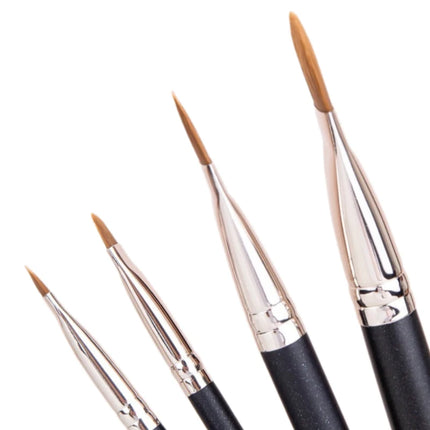 Ultra-thin Foundation Concealer Brushes 4-type Sizes Professional Liquid Foundation Cream Soft Hair Makeup Brush Make Up Tools