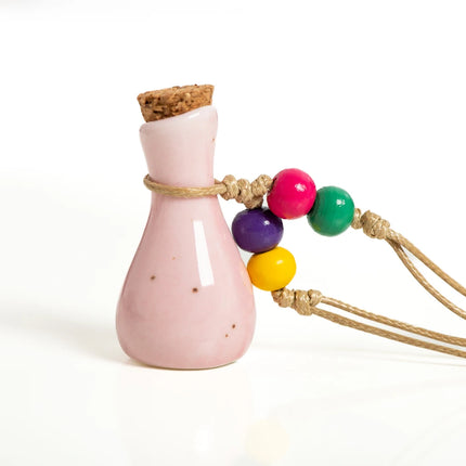 Ceramic bottle Necklaces Pendants Wholesale For Women Ladies Gift Necklace Retro Accessory Jewelry #Z600