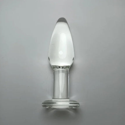 Glass Anal Plug 3 Size Butt Plugs Trainer Transparent Dildos Anal Plugs for Beginners Adult Set Products Sex Toys for Women Men