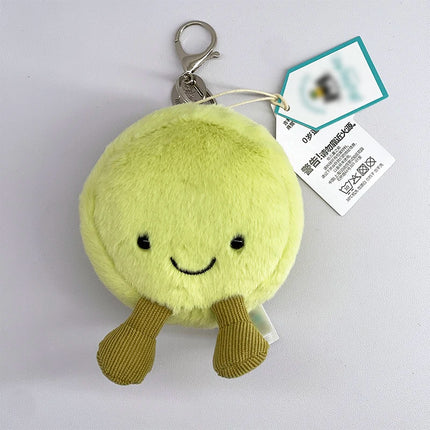 @JC Golf Ball Plush Keychain, Grape Keychain, Jellyfish Plush toy, Hippopotamus, And Plush Elephant JC Bag Keychain