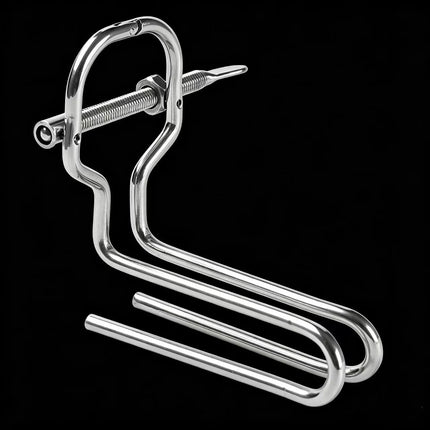 Metal anal dilator, vaginal dilator, masturbation plug, fisting toy, unisex, anal accessories, couples toy, adult sex toy