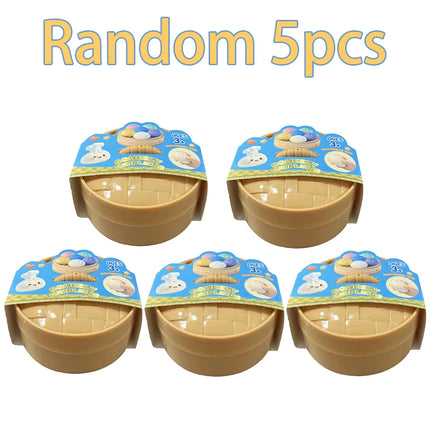 Glitter Dumpling Mystery Box: 6 Colors Random Stress Balls, Aesthetic Desktop Sensory Toy, Creative Office Fidget Gift