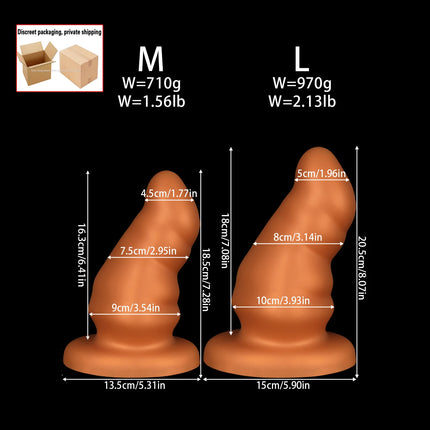Large Butt Plug Silicone Anal Plug With Suction Cup Dildo Anus Stimulation Masturbator Anal Dilator Adult Toys Sex Toys Sex Shop