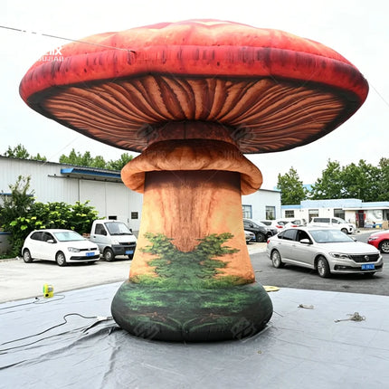 Customized inflatable large mushroom model outdoor commercial promotion exhibition decoration props