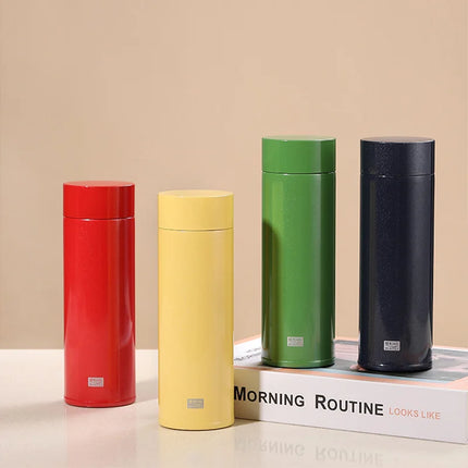 330ML Thermos Water Bottle With Tea Strainer Stainless Steel Car Thermal Sports Cup Keeps Cold and Heat Thermal Travel Mug