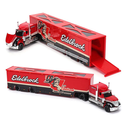 Maisto 1:64 1993 454 INTERNATIONAL LONESTAR Transport Casting Manufacturing Trailer Model Simulation Model Alloy Car Collection