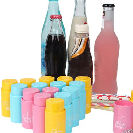1pcs Mini Water Drill Bottle Opener Tools Drink Punch Bottle Cover Hole Punch Opener For Straw For Party Random Color