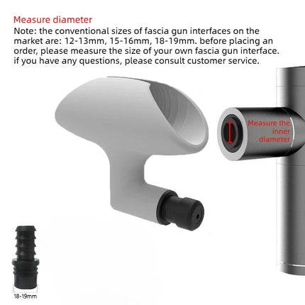 Male Masturbation massage Penis Vibration Exercise device Male Relaxation Silicone Massage Gun Head For Masturbation Tool
