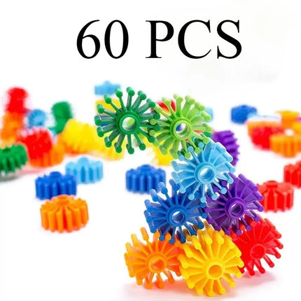 420 DIY round building blocks, character bricks, educational and creative children's educational toys, children's DIY gifts