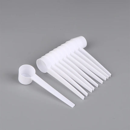 10Pcs 5g Measuring Spoons Coffee Protein Milk Powder Scoop Home Kitchen Gadgets DIY Plastic Measuring Spoon