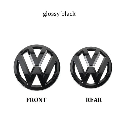 Car Front Grill Emblem For VW POLO GOLF 5 6 7 7.5 8 MK5 MK6 MK7 MK8 Scirocco Rear Trunk Lid Covers Logo car accessories