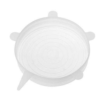 Silicone Stretch Lid Flexible Round Silicone Bowl Cover Durable Food Storage Covers Food Wrap Bowl Pot Lid for Kitchen Cookware