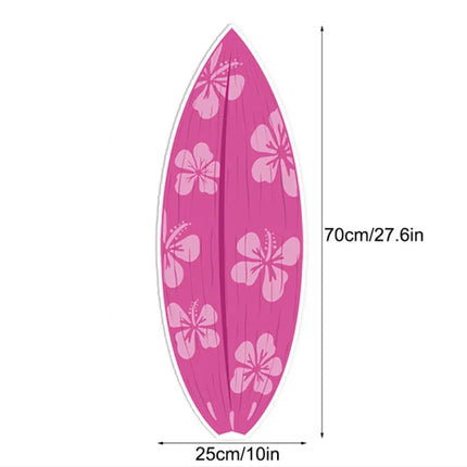 Coconut Tree Cutout Summer Tropical Party Foam Board Surfingboard KT Baord for Birthday Party Backdrop Baby Shower Decorations