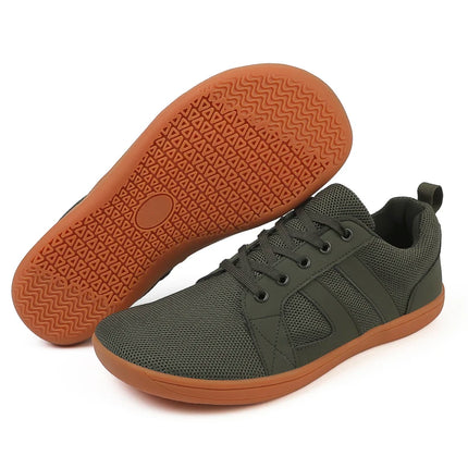 Minimalist Barefoot Shoes Male Lightweight Breathable Zero Soles Wide Toe Men's Running Shoes Outdoor Casual Walking Shoes