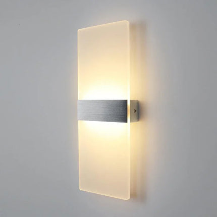 LED Acrylic Wall Light AC85-265V Long Style Living Room Corridor Bedroom 3/6/12W  Bedhead Art Decoration Indoor Wall Sconce Lamp