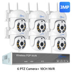 10CH 3MP With 6 PTZ / China Mainland / 2T