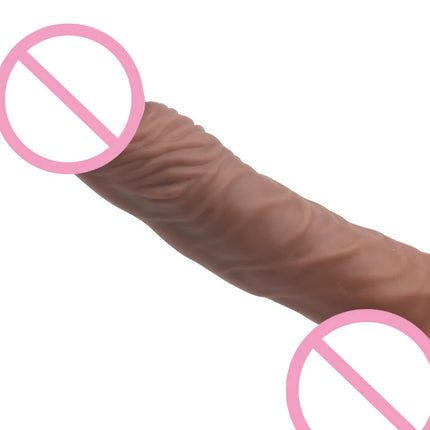 Silicone Cock Ring Soft Realistic Penis Sleeve Extender Condom Penis Ring Delayed Ejaculation Dick Cover Case Cock Header