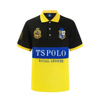 New Oversized Men's Polo Shirt Classic Great Designers Royal Leisure Button Collar T-shirt Golf Plus Size XS-7XL Male Clothing