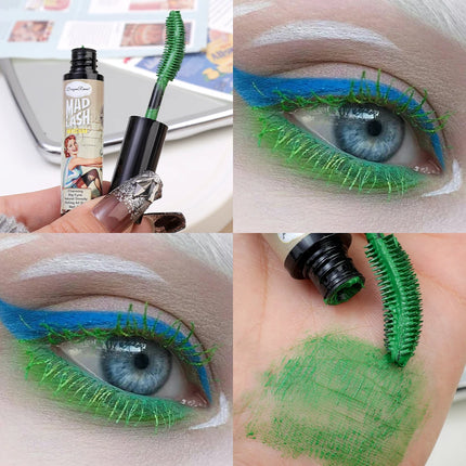 Mascara European American Makeup Style Color Mascara Thick And Easy To Color Eyelash Brushes Eye Cosmetics Tools