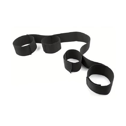 Sexual Restraint Games For Adults Slave Fixed Toys Adjustable Handcuffs And Ankle Cuffs Set Velcro Design Bdsm Play Sets Sex 18
