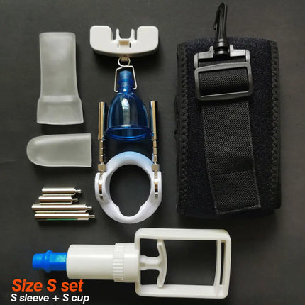 Male Penis Extender Enlargement Vacuum Cup Top Cradle Head Hanger Dick Glans Pump Stretcher Edge Enlarger System  Sex Toy Men18+