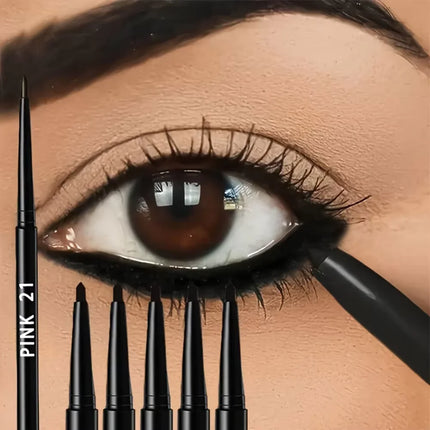 3/5pcs Makeup Long-lasting Eyeliner Pencil Waterproof High Pigment Eyeshadow Bold Eye Liner Pen Women Fashion Color Makeup Tools