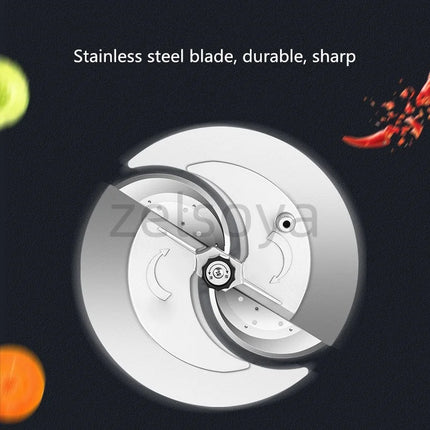 Commercial electric potato slicer Fruit Cutting machine automatic multi-functional vegetable cutter Lemon slicer