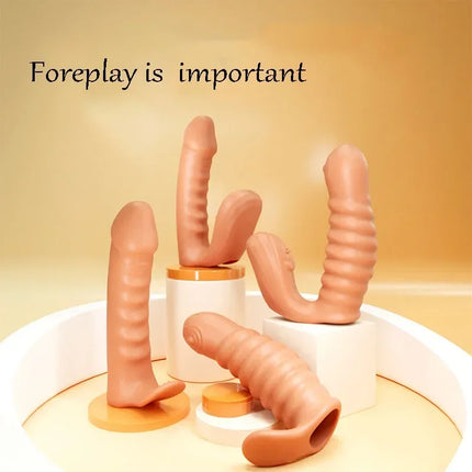 SM G-Point Stimulation Finger Orgasm Clitoris Vaginal Stimulator Sex Toys for Women Masturbator Brush Finger Sleeve Adult Games