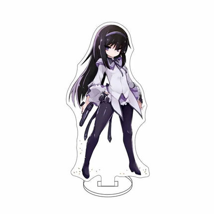 Puella Magi Madoka Magica ANIME 15CM Madoka Kaname Homura Akemi Acrylic Stand figure Stand Cosplay Festivals Gifts keychain