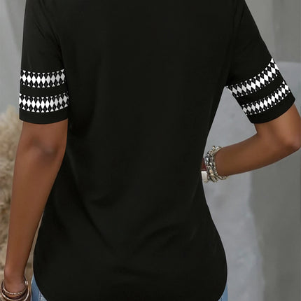 Summer 2025 Trendy Short Sleeve Streetwear Fashion Set Korean Style Women's Ensemble