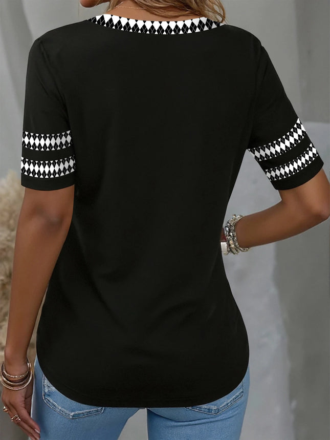Summer 2025 Trendy Short Sleeve Streetwear Fashion Set Korean Style Women's Ensemble