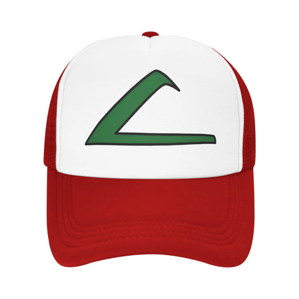 Ash Ketchum pokemoned Baseball Cap For Man Woman Summer Cooling Mesh Side Hats Caps Adjustable Fit For Casual Headwear
