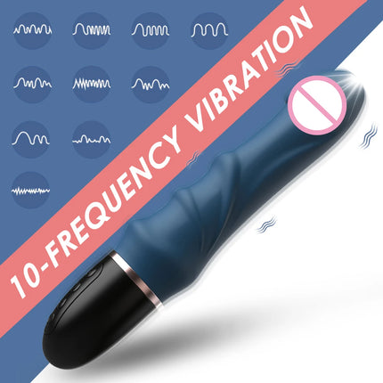 Big Dildo Vibrator for Women 10 Modes G-spot Clitoral Stimulator Powerful Vaginal Massager Female Masturbator Sex Toy for Aldult