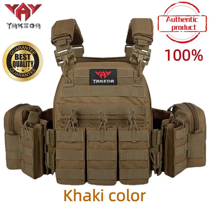 YAKEDA 6094 Tactical Vest - Quick Release Laser Cut System